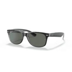 Okulary przeciwsłoneczne Ray-Ban New Wayfarer Classic. Czarne okulary przeciwsłoneczne damskie Ray-Ban. Za 699.99 zł.