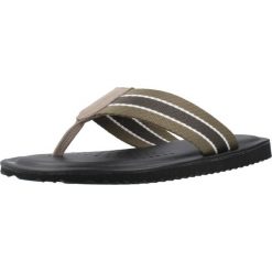 Sandały GEOX U ERICE Zielony. Zielone sandały męskie Geox, ze skóry, bez zapięcia. Za 264.99 zł.