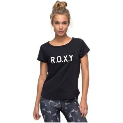ROXY Damska koszulka sportowa Sh W Tee Anthracite ERJKT03297-KVJ0 (rozmiar XS). Czarne bluzki sportowe damskie Roxy, xs, bez wzorów, bez ramiączek. W wyprzedaży za 84.00 zł.