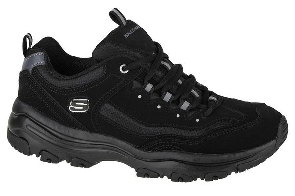 Buty sportowe Sneakersy damskie, I-Conik. Czarne buty sportowe na co dzień damskie Skechers, bez wzorów, z materiału, trekkingowe. Za 269.99 zł.