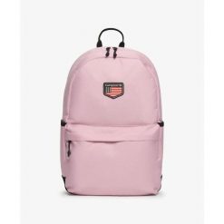 Klasyczny plecak damski z naszywkami Superdry Montana. Czerwone plecaki damskie Superdry., z aplikacjami, eleganckie. Za 238.85 zł.