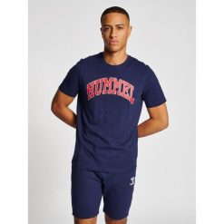 Koszulka Hummel hmlIC Bill. Niebieskie t-shirty sportowe męskie HUMMEL, s, bez ramiączek, do piłki nożnej. W wyprzedaży za 83.15 zł.