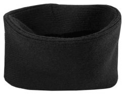 Komin Czarny, Wąski, Przylegający, Ciepły, Zimowy -Pako Jeans. Czarne szaliki męskie Pako Jeans, na zimę, bez wzorów, z jeansu. Za 49.00 zł.