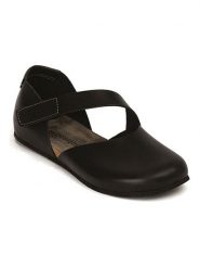 Comfortfusse Skórzane baleriny "Alya" w kolorze czarnym rozmiar: 39. Czarne baleriny damskie Comfortfusse, bez wzorów, ze skóry, bez obcasa. Za 249.95 zł.