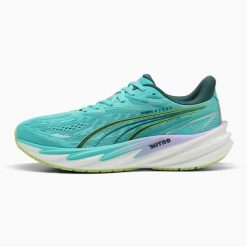 Buty do biegania męskie Puma Velocity Nitro 5 Hyrox. Niebieskie buty fitness męskie Puma, do biegania. Za 540.00 zł.