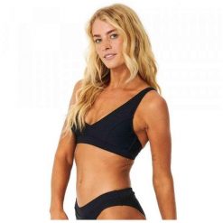 Top bikini Rip Curl 0BMWSW-90 dla kobiet. Czarne bikini damskie Rip Curl, bez wzorów. Za 187.00 zł.