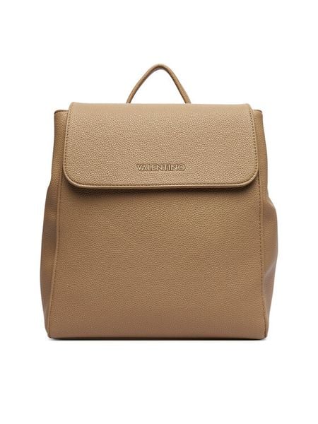 Valentino Plecak Thaoe Re VBSA5M20 Beżowy. Brązowe plecaki damskie Valentino, bez wzorów, ze skóry. Za 749.99 zł.