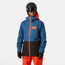 Kurtka narciarska Helly Hansen Elevation Infinity 3.0. Niebieskie kurtki męskie Helly Hansen, na zimę, m, bez wzorów, sportowe, bez kaptura. W wyprzedaży za 2,735.50 zł.