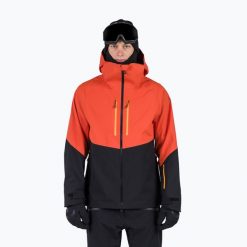 Kurtka narciarska męska Rossignol Evader. Brązowe kurtki męskie Rossignol, na zimę, m, bez wzorów, sportowe, bez kaptura. Za 1,399.00 zł.
