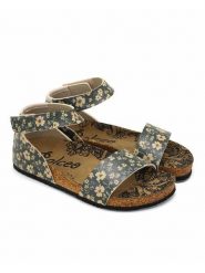 Calceo Sandały w kolorze czarno-żółtym rozmiar: 39. Czarne sandały damskie Calceo, bez wzorów, bez obcasa. Za 166.49 zł.