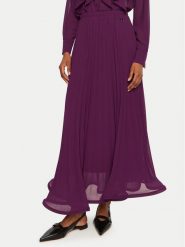 Dixie Spódnica plisowana G319K017A Fioletowy Regular Fit. Fioletowe spódniczki damskie Dixie, s, bez wzorów, z syntetyku, plisowane. Za 289.99 zł.