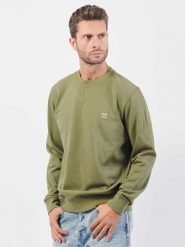Hugo Boss Underwear Bluza w kolorze khaki rozmiar: L. Brązowe bluzy bez kaptura męskie Hugo Boss Underwear, l, z bawełny. Za 287.95 zł.