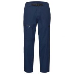 Spodnie Mammut Tamaro Pants Men Dorośli. Niebieskie spodnie materiałowe męskie Mammut, bez wzorów, z bawełny, sportowe. Za 537.99 zł.