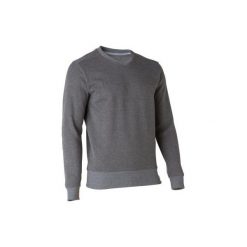 Sweter turystyczny | NH150 męski. Szare swetry męskie QUECHUA, m, bez wzorów, z elastanu, bez kołnierzyka. Za 39.99 zł.