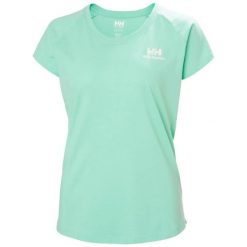 T-shirt damski Helly Hansen Nord Graphic Drop. Niebieskie t-shirty damskie Helly Hansen, l, bez wzorów, z bawełny, bez kołnierzyka. Za 195.50 zł.
