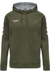 Bluza Hummel hmlGO. Brązowe bluzy z kapturem męskie HUMMEL, na wiosnę, m, z bawełny. Za 181.45 zł.