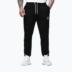Spodnie męskie Pitbull Nexus Track. Czarne spodnie sportowe męskie PITBULL. Za 239.99 zł.