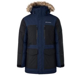 Parka Columbia MARQUAM PEAK FUSION. Czarne parki męskie Columbia, s, bez wzorów, z bawełny. Za 893.65 zł.