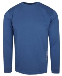 Koszulka z Długim Rękawem (Longsleeve) - Pako Jeans - Niebieska. Niebieskie koszulki męskie z długim rękawem Pako Jeans, m, z bawełny. Za 120.00 zł.