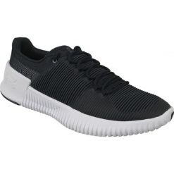 Czarne Buty Under Armour Ultimate Speed M 3000329-101. Czarne buty sportowe na co dzień męskie Under Armour, z materiału, bez zapięcia, na fitness i siłownię. W wyprzedaży za 279.00 zł.