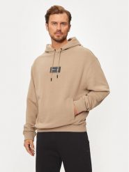Boss Bluza NFL 50523231 Beżowy Relaxed Fit. Brązowe bluzy bez kaptura męskie Boss, m, z bawełny. Za 529.99 zł.