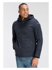 Icepeak Kurtka softshellowa "Brimfield" w kolorze granatowym rozmiar: 52. Niebieskie kurtki outdoor męskie ICEPEAK, m, bez wzorów, bez kaptura. Za 118.56 zł.