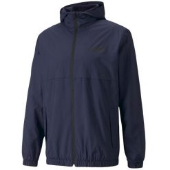 Kurtka męska Puma ESS Solid Windbreaker. Niebieskie kurtki męskie Puma, m, bez wzorów, sportowe, bez kaptura. Za 253.99 zł.