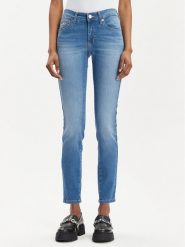 Tommy Jeans Jeansy Sophie DW0DW17584 Niebieski Skinny Fit. Niebieskie jeansy damskie Tommy Jeans. Za 259.99 zł.