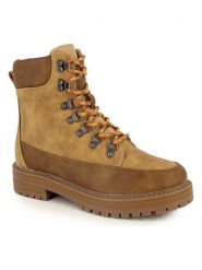 Kimberfeel Botki "Camel" w kolorze jasnobrązowym rozmiar: 36. Brązowe botki damskie Kimberfeel, bez obcasa, bez zapięcia. Za 338.45 zł.