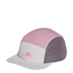 CZAPKA RUN 5-PANEL CLIMACOOL. Brązowe czapki z daszkiem damskie Adidas, bez wzorów, z materiału. Za 129.00 zł.