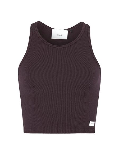 Craft Top sportowy "Collective" w kolorze fioletowym rozmiar: XS/S. Różowe topy damskie Craft, s, bez wzorów, z materiału, bez kołnierzyka. Za 90.95 zł.