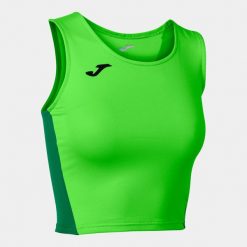 Tank top do biegania damski Joma R-Winner Crop top. Niebieskie topy damskie Joma, xs, bez wzorów, bez kołnierzyka. W wyprzedaży za 86.50 zł.