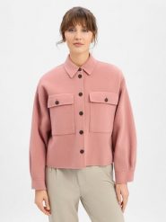 Weekend Max Mara kurtka wełniana Kobiety wełna ze strzyży różowy, 34. Czerwone kurtki damskie Weekend Max Mara, bez wzorów, z wełny, bez kaptura. Za 1,199.95 zł.