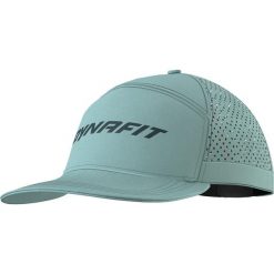 Czapka Trucker Dynafit Transalper. Niebieskie czapki męskie Dynafit, bez wzorów, z materiału, sportowe. Za 170.65 zł.