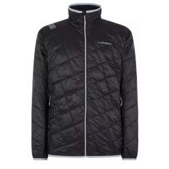 Kurtka trekkingowa męska La Sportiva Wildhorn Primaloft. Czarne kurtki męskie La Sportiva, m, bez wzorów, z poliesteru, bez kaptura. Za 498.00 zł.