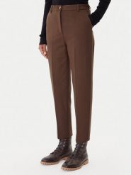 ViCOLO Spodnie materiałowe TF0229 Brązowy Regular Fit. Brązowe spodnie materiałowe damskie ViCOLO, bez wzorów, z materiału. Za 289.99 zł.