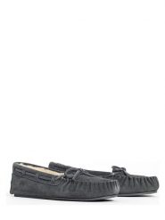 Gooce Skórzane mokasyny "Cordova" w kolorze szarym rozmiar: 38. Szare mokasyny damskie Gooce, z wełny. Za 152.99 zł.