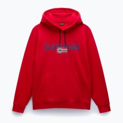 Bluza męska Napapijri B-Aylmer Hint. Niebieskie bluzy bez kaptura męskie Napapijri, m. Za 309.99 zł.