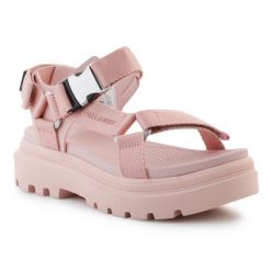 Sandały Palladium Pallacruise Strap 97465-605-M różowe. Czerwone sandały damskie bez wzorów, bez obcasa. Za 517.53 zł.