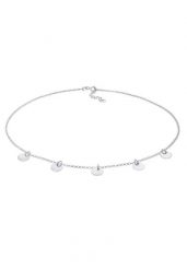 Elli Damski naszyjnik Choker Geo Platelet Round 925 Sterling Silver Naszyjniki 1 ct. Szare naszyjniki damskie Elli, srebrne. Za 238.99 zł.