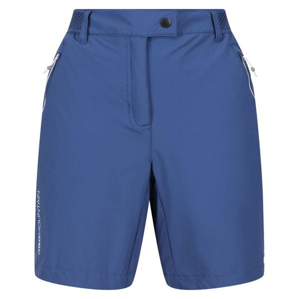 Damskie Szorty Mountain II. Niebieskie szorty damskie Regatta, bez wzorów, sportowe. Za 71.99 zł.