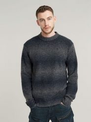 G-Star Sweter w kolorze antracytowym rozmiar: M. Czarne swetry męskie G-Star, m, bez wzorów, z wełny, bez kołnierzyka. Za 210.81 zł.