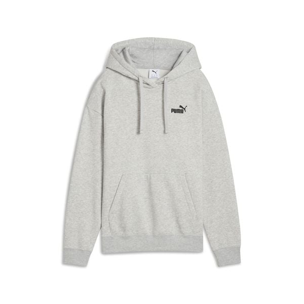 Damska wygodna bluza z kapturem Essentials z małym logo No. 1 PUMA. Szare bluzy z kapturem damskie Puma, z gumy. W wyprzedaży za 154.00 zł.