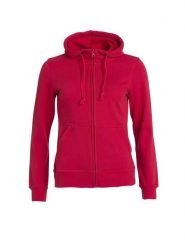Clique Basic Hoody Full Zip Women - damska bluza z kapturem czerwona. Czerwone bluzy z kapturem damskie CLIQUE, m, z bawełny. Za 188.50 zł.