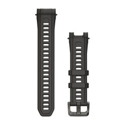 Bransoletka do zegarka silikonowa z metalową klamrą Garmin Amoled Instinct® 3 -. Czarne bransoletki damskie GARMIN, metalowe. Za 246.00 zł.