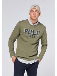 Polo Sylt Koszulka w kolorze khaki rozmiar: M. Brązowe koszulki polo męskie Polo Sylt, m, bez wzorów, z bawełny, bez ramiączek. Za 93.07 zł.