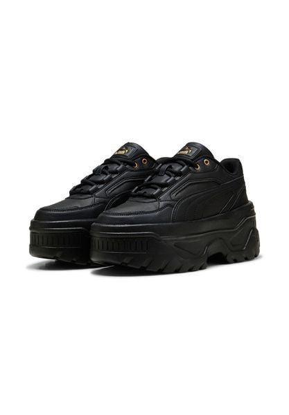 Buty sportowe damskie Puma Karmen X-tra. Czarne buty sportowe na co dzień damskie Puma, bez wzorów, z materiału. Za 490.00 zł.