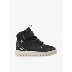 Buty zimowe Viking Footwear Fleek Warm GTX 1V SL. Czarne buty trekkingowe męskie VIKING, na zimę, bez zapięcia, trekkingowe. Za 335.99 zł.