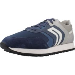 Buty GEOX U PONENTE Niebieski. Niebieskie buty trekkingowe męskie Geox, z syntetyku, bez zapięcia, trekkingowe. Za 331.99 zł.