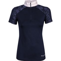 Koszulka do zawodów jeździeckich damska Harry's Horse Venice. Czerwone t-shirty damskie HARRYS HORSE, s, bez wzorów, z koronki, bez kołnierzyka. Za 191.20 zł.